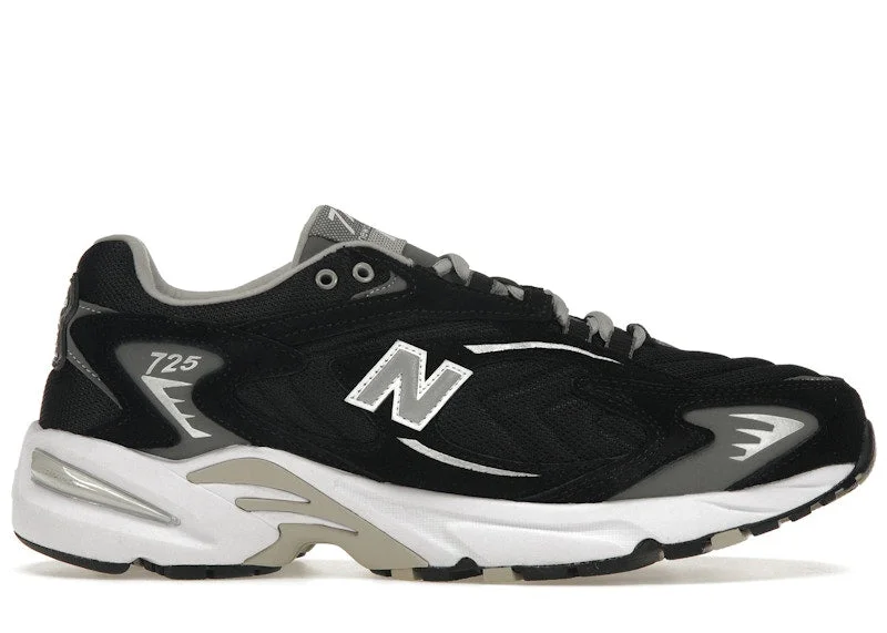 New Balance 725 Black Grey White