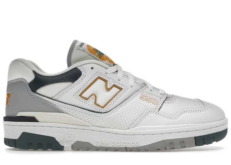 New Balance 550 White Nightwatch Green