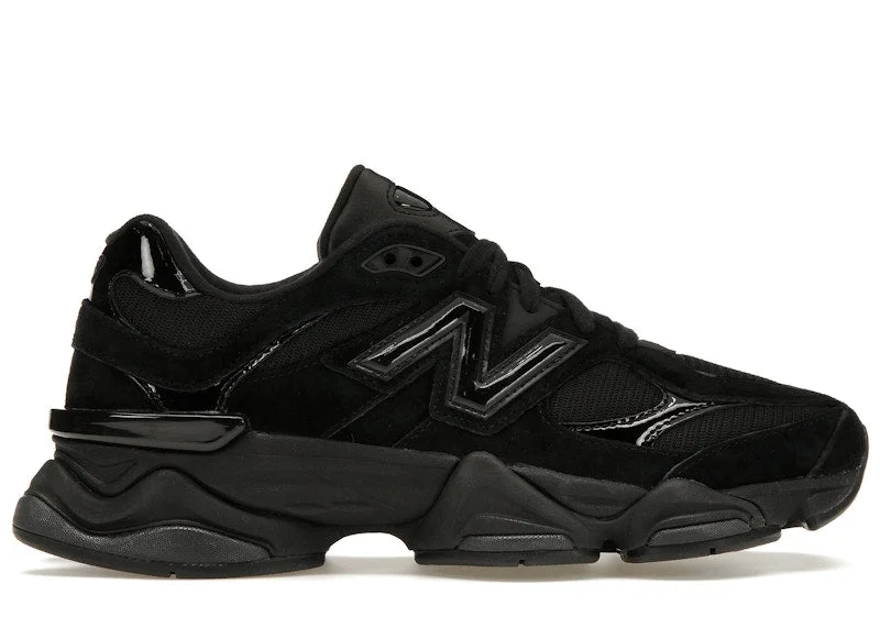 New Balance 9060 Triple Black Patent