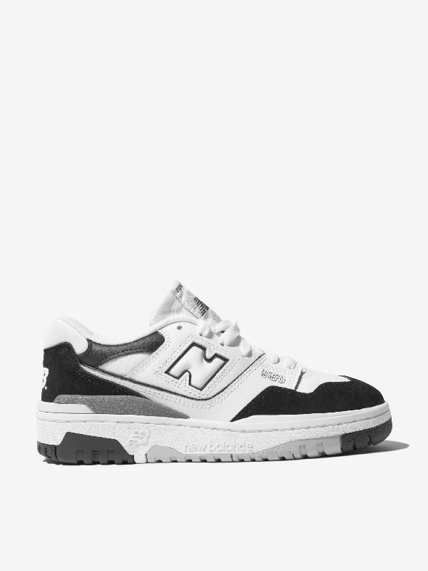 New Balance Kids 550 Logo Trainers in Black