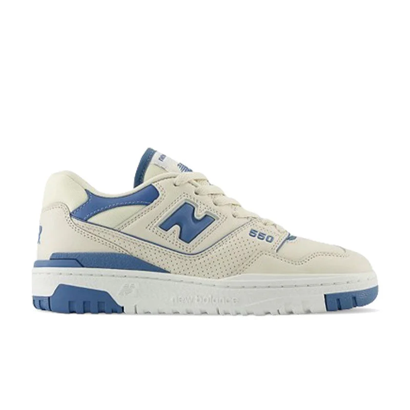 Women's New Balance BBW550 Linen with heron blue and white BBW550AI