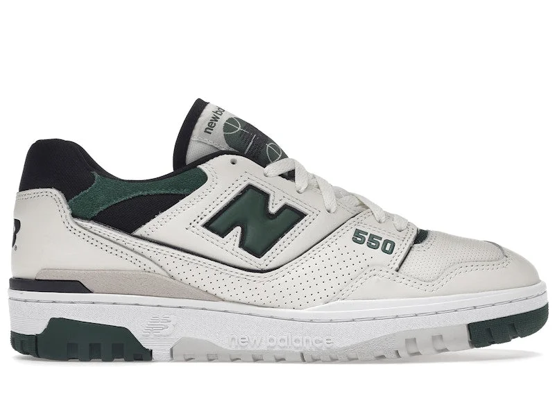 New Balance 550 Sea Salt Pine Green