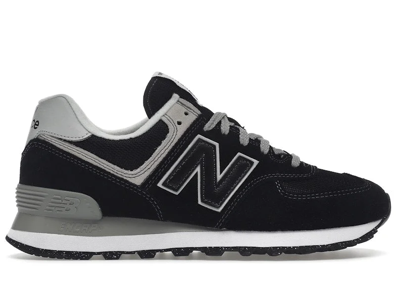 New Balance 574 Black White