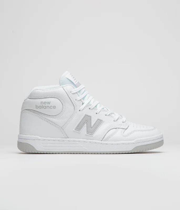 New Balance Numeric 480 Hi Shoes - White / Grey