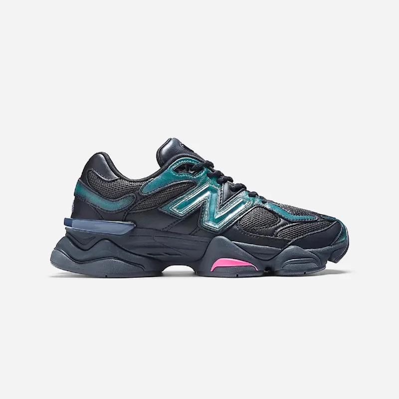 New Balance 9060 Mowalola Burglarwear Black Teal Pink