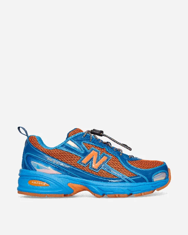 Aminé 740 Sneakers Snorkel Blue / Persimmon Orange