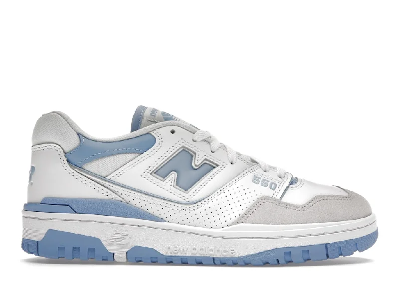 New Balance 550
 White Blue Haze Rain Cloud