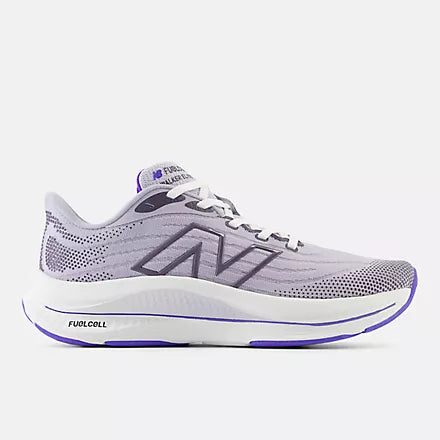 Women's FuelCell Walker Elite Shoe in Grey/Violet & Black/Electric Indigo Available in Wide Widths