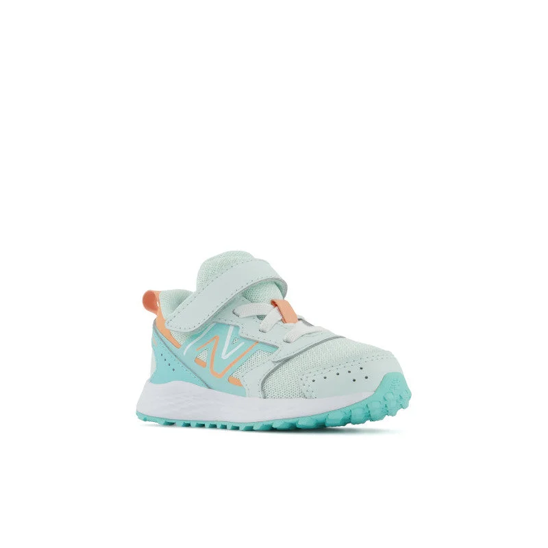 Fresh Foam 650 Bungee Lace with Top Strap - Light Surf with Peach Glaze and Surf - Kids