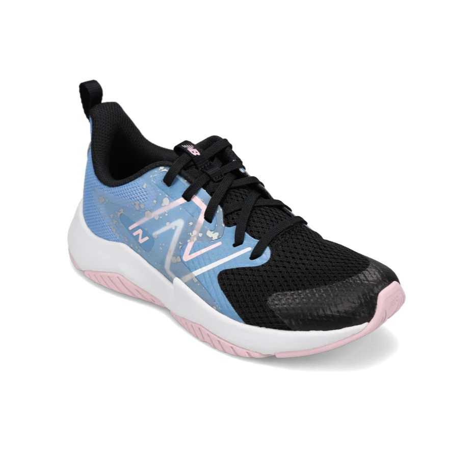 Kid's Preschool Rave Run V2 Black/Blue Laguna