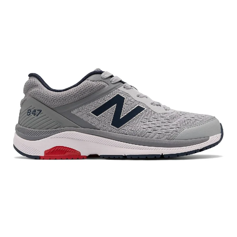 New Balance Men's 847v4 Silver Mink Gunmetal