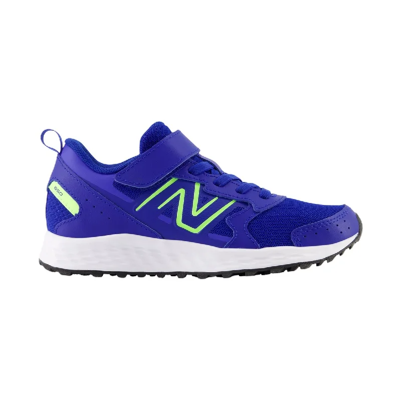 New Balance Boy's (Preschool) Fresh Foam 650 Bungee YT650BB1 Team Royal/Bleached Lime