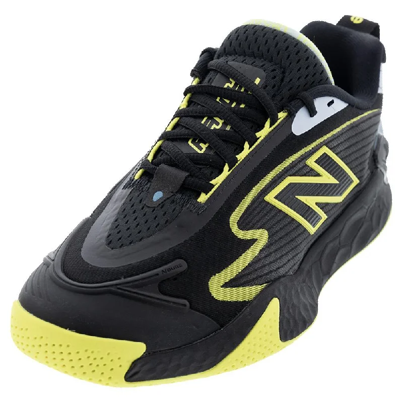 Men's Fresh Foam X CT-Rally 2E Width Tennis Shoes Black and Firefly