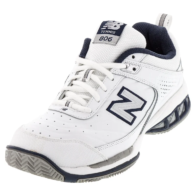 Men's MC806 2E Width Tennis Shoes White