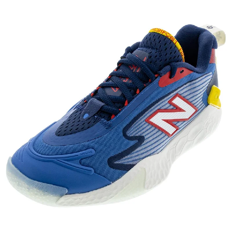 Women's Fresh Foam X CT-Rally D Width Tennis Shoes Navy and True Red