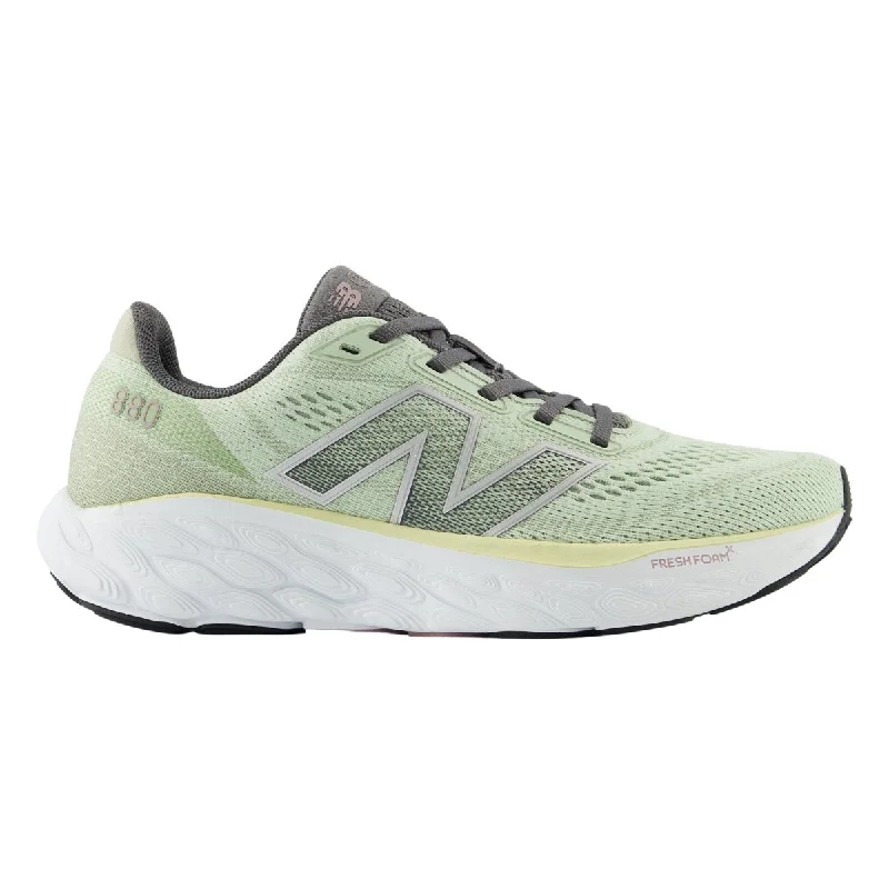 New Balance Women's W880N14 Natural Mint/Silver Metallic/Ice Wine