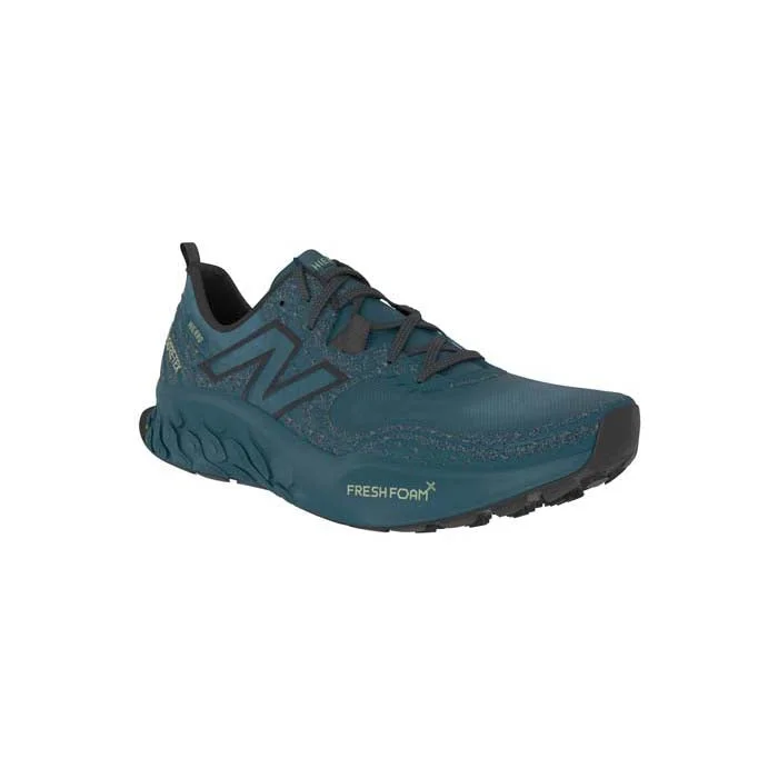 Womens New Balance Fresh Foam X Hierro v8 Gore-Tex in Deep Sea/Black/Everglade Green